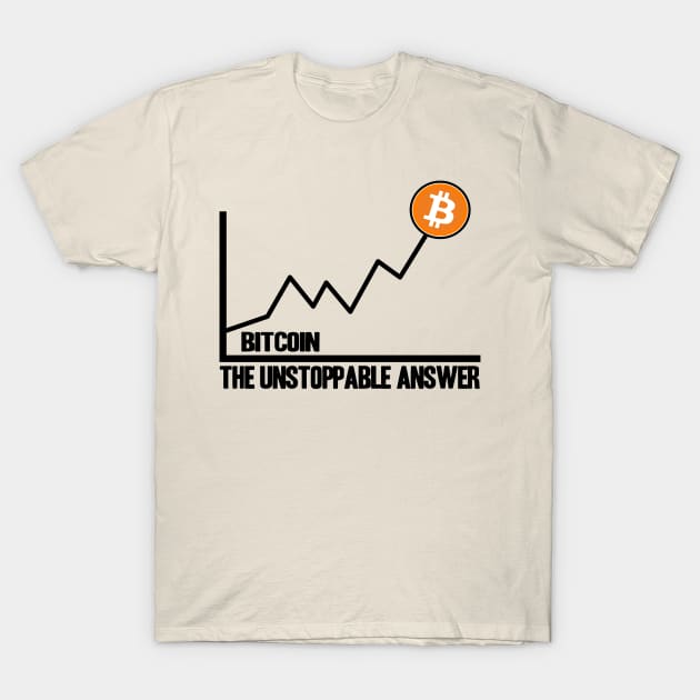 Buy and Hodl BTC Bitcoin Crypto Hodler Hold Answer T-Shirt by Kuehni